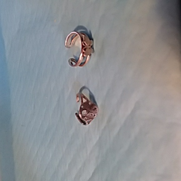 Sterling silver toe rings - Picture 3 of 3